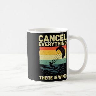 Cool Kitesurfing Art For Men Women Kite Surfing Ki Coffee Mug