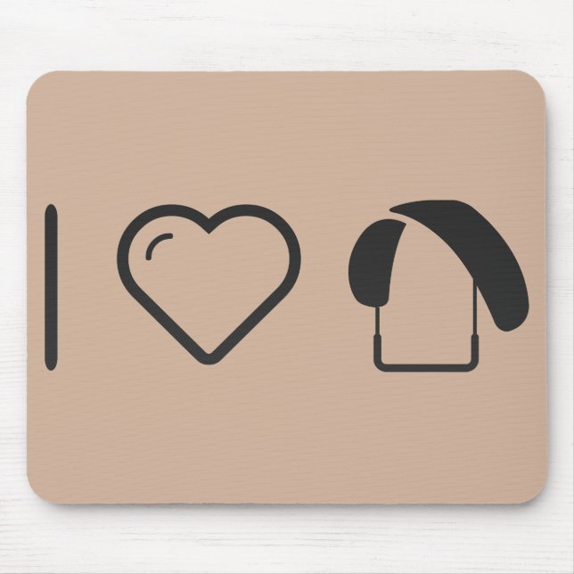 Cool Kitesurfing Mouse Pad (Front)