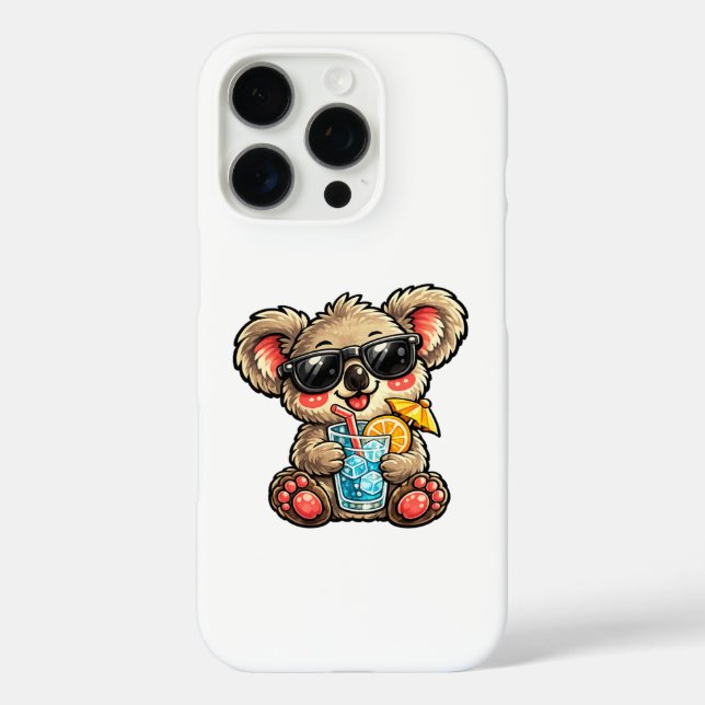 Cool Koala Drink Case-Mate iPhone Case (Back)