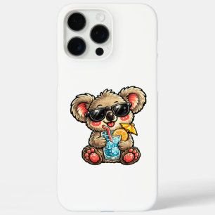 Cool Koala Drink iPhone 16 Pro Max Case