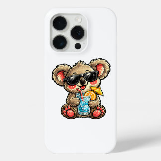 Cool Koala Drink iPhone 15 Pro Case