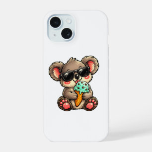 Cool Koala Ice Cream iPhone 15 Case