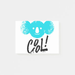Cool Koala Support Australia Wildlife Australia Post-it Notes