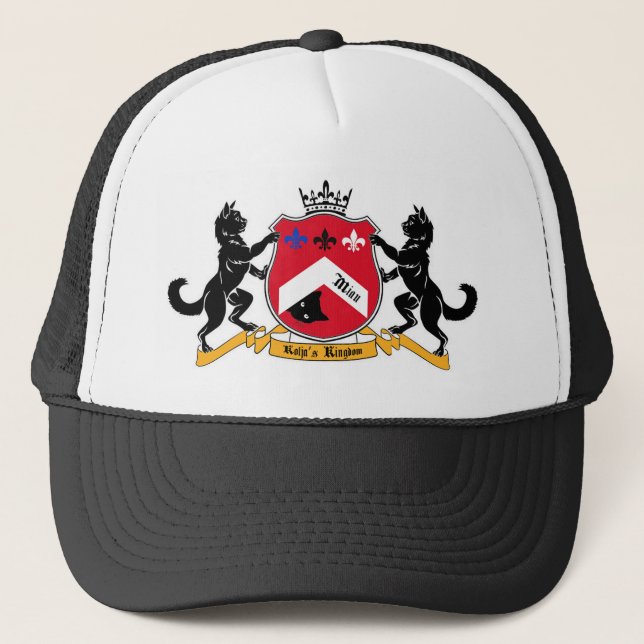 Cool Koljas Kingdom Royal Trucker Hat! Hat (Front)