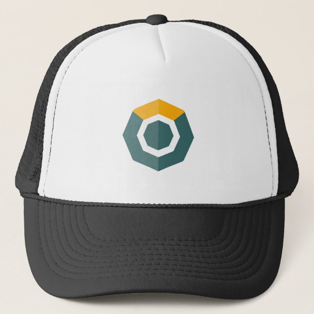 Cool Komodo Cryptocurrency Coin Sign Trucker Hat (Front)