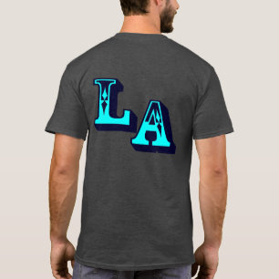 •°♥§Cool LA Logo Stylish Casual Dark T-Shirt§♥°• T-Shirt