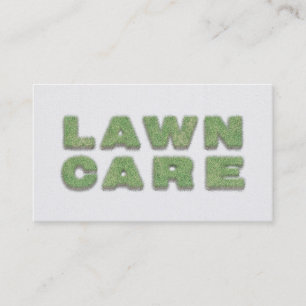 Cool Landscaping Lawn Care Mower Business Card