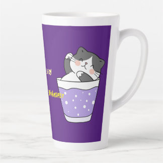 Cool Lazy Cat Latte Mugs