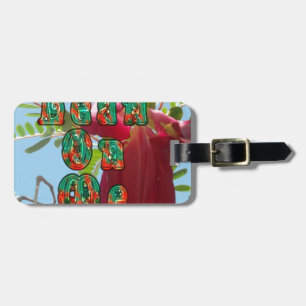 Cool Lean on me lower.jpg Luggage Tag