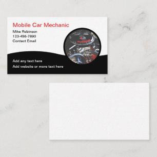 Cool Legacy Car Auto Mechanic Business Cards