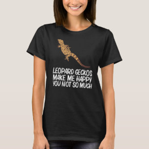 Cool Leopard Gecko For Men Women Tiny Dinosaur Liz T-Shirt