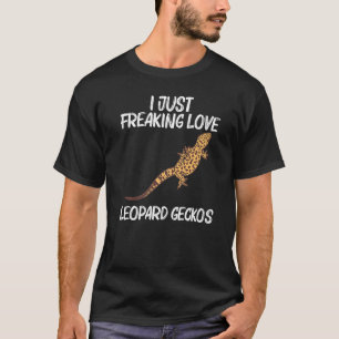 Cool Leopard Gecko For Men Women Tiny Dinosaur Liz T-Shirt