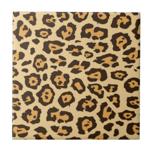 Cool Leopard Print Pattern Gifts for Her Ceramic Tile