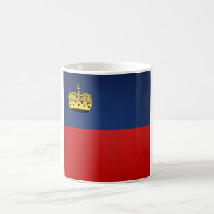 Cool Liechtenstein Flag Coffee Mug