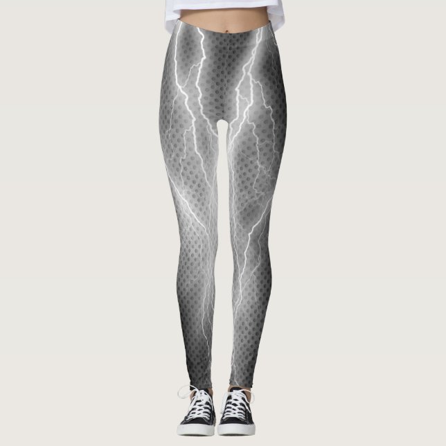 Cool Lightning Flash Leggings (Front)