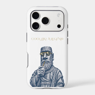 COOL LIKE A LEGEND Vintage Art White Phone Case
