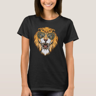 Cool Lion Birthday Tee for boy, men Sunglasses, Ju