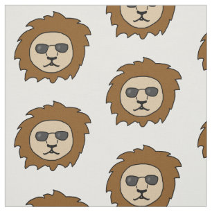 Cool Lion Fabric