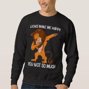 Cool Lion For Men Women Jungle Safari Animal 2 Sweatshirt