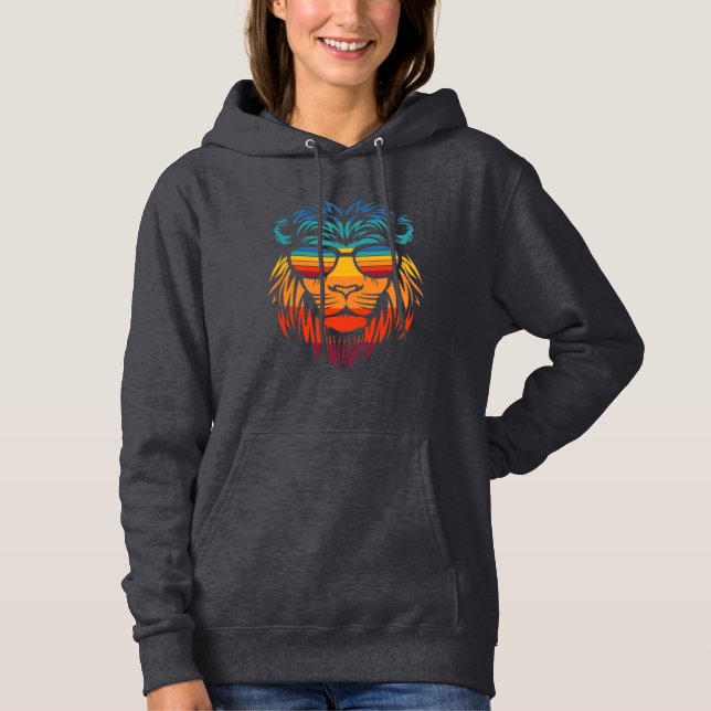 Cool Lion  Hoodie (Front)