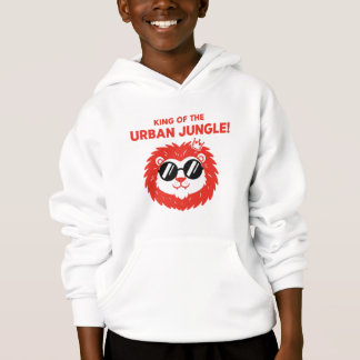 Cool Lion King of the Urban Jungle Cute Cartoon