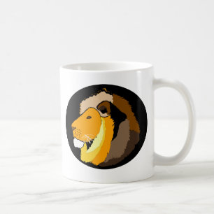 cool lions head art gifts and accessories coffee mug