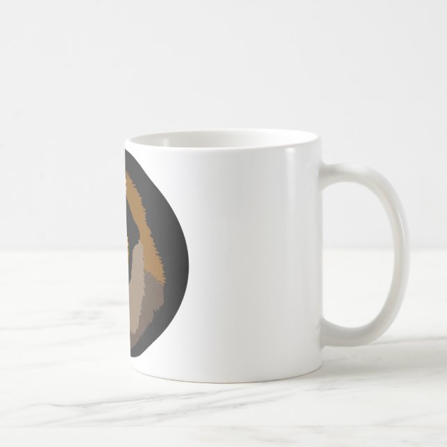 cool lions head art gifts and accessories coffee mug (Right)