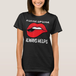 Cool Lipstick For Men Women Cosmetic Makeup T-Shirt