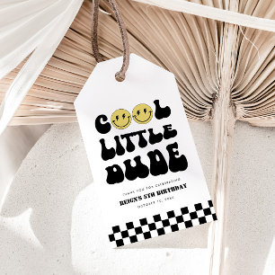 Cool Little Dude   Boys Rad Birthday Favour & Gift Tags