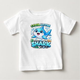 Cool Little Shark Shirt for Boys