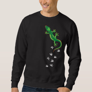 Cool Lizard Art Men Women Herpetology Reptile Liza Sweatshirt