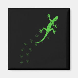 Cool Lizard Design For Men Women Gecko Pet Animal Magnet