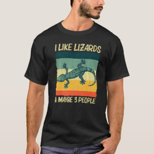 Cool Lizard For Men Women Reptile Animal Lizard T-Shirt