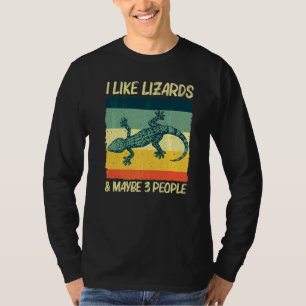 Cool Lizard For Men Women Reptile Animal Lizard T-Shirt