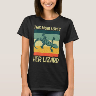 Cool Lizard For Mum Women Reptile Animal Lizard T-Shirt