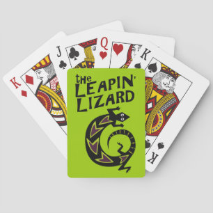 Cool Lizard Playing Cards