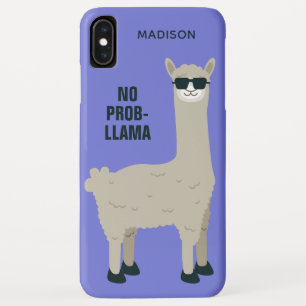 Cool Llama custom name & colour phone cases