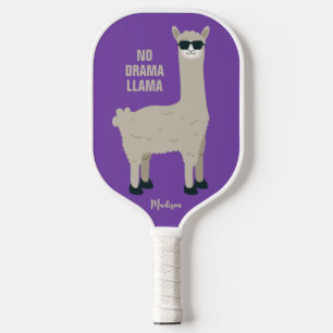 Cool Llama custom name & colour Pickleball Paddle