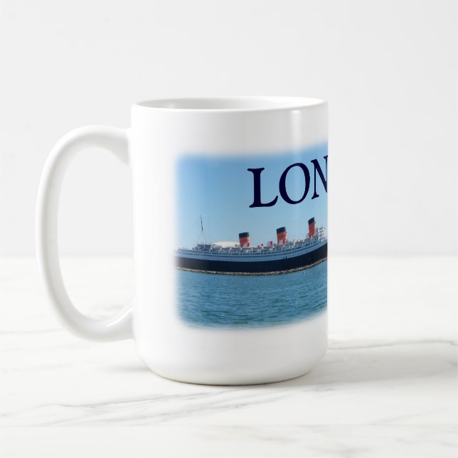 Cool Long Beach Mug! Coffee Mug (Left)