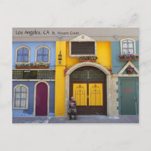 Cool Los Angeles St. Vincent Court Postcard! Postcard