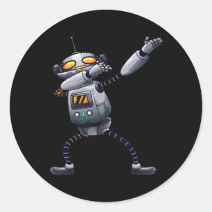 Cool Love Dancing Dabber Mechanisms Men Designs Fu Classic Round Sticker