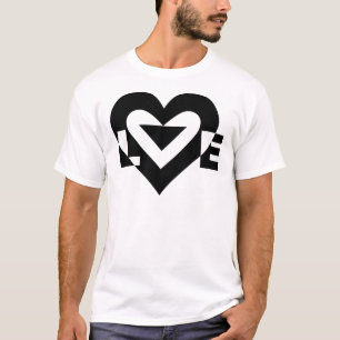 Cool Love Graphic, Black T-Shirt