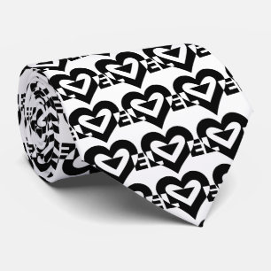 Cool Love Graphic, Black Tie
