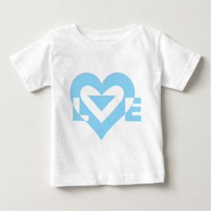 Cool Love Graphic, Blue Baby T-Shirt