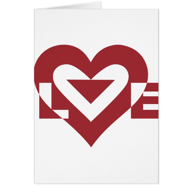 Cool Love Graphic, Burgandy (Front)