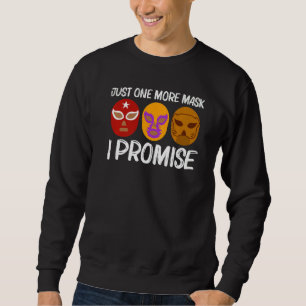 Cool Lucha Libre For Men Women Luchador Mexican Wr Sweatshirt
