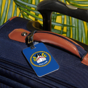 COOL! Luggage Tag -Bowling- Bowler - Add Name
