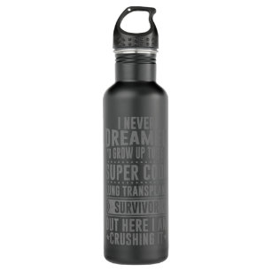 Cool Lung Transplant For Men Women Lung Transplant 710 Ml Water Bottle