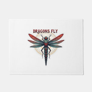 Cool Machined Steampunk Dragonfly - Dragons Fly -  Doormat