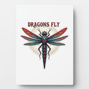 Cool Machined Steampunk Dragonfly - Dragons Fly - Plaque